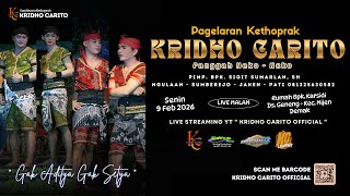 Download Lagu ✅KETHOPRAK KRIDHO CARITO :: GENENG MIJEN DEMAK || LAKON : RONGGOWUNI NGRATU MP3