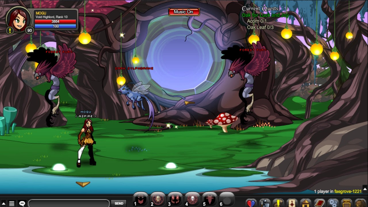 AQW /join faegrove Faerie Court Reps + FREE Faerie Grove House (NEW, Seasonal)