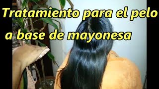 Mayonesa para cabello seco para tenerlo bonito, sedoso, y usando esta mascarilla YouTube