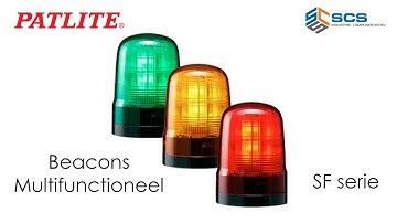 SCS PATLITE Beacons, Multifunctioneel, SF Series