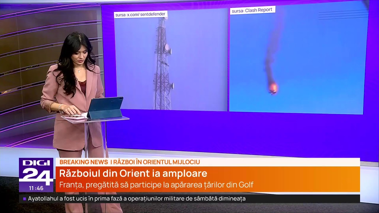 🟣 Știrile Digi24  de la ora 11 –  2 martie 2026