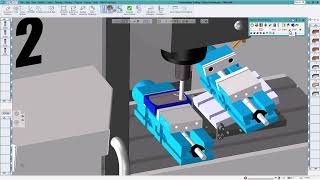 GibbsCAM 2024 Highlights - Intermediate Tooling Fixture Stacking (Mill)