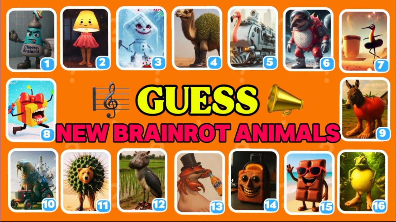 GUESS NEW ITALIAN BRAINROT ANIMALS MEME by voice🎶🔊(Topironauto, Brindolero& more)