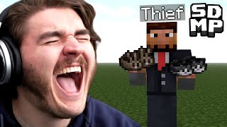 Schlatt becomes a Thief on The SDMP Minecraft