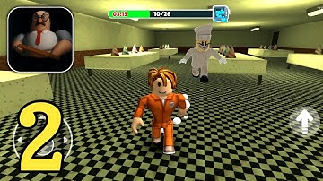 Obby Chapters: Escape Barry - Escape pizza - Gameplay Walkthrough (Android,IOS) Part 2