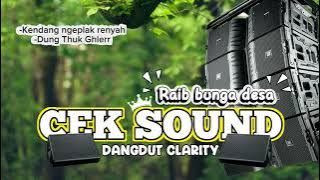 CEK SOUND CLARITY (RAIB BUNGA DESA) KENDANG NGEPLAK DHUNG THUK GLERE 