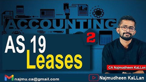 AS 19 Leases Part 2 | CA CMA Intermediate | Advanced Accounting | AS Revision