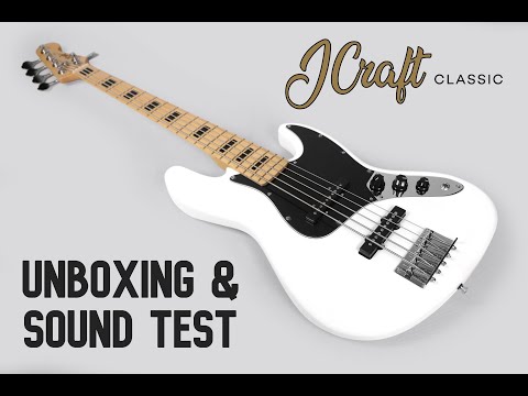 jcraft-jb-1-5-string-bass-unboxing-/-sound-check