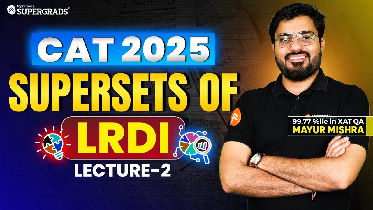 Solve Supersets of LRDI - 2 ️| Free Complete LRDI Preparation for CAT ...