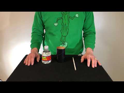 Water Suspension Magic Trick
