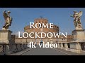 Rome Lockdown - 4k video