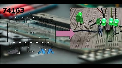 74LS163 Synchronous 4-Bit Binary Counter (lab3) |#Arduino  UNO | Step-by-Step Guide