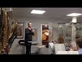 Capture de la vidéo Besson Brass Day With Tom Hutchinson (1St February 2020) - Part1 Facebook Live