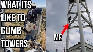 What its like Climbing a 250ft Tower! | Vlog