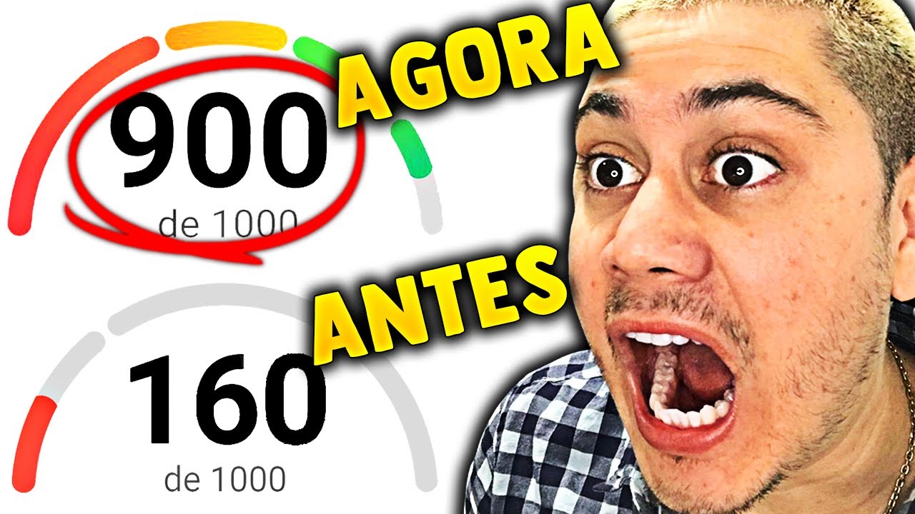 (900 PONTOS EM 6 DIAS) 5 FORMAS RÁPIDAS DE COMO AUMENTAR O SCORE. (900 PONTOS EM 6 DIAS) 5 FORMAS RÁPIDAS DE COMO AUMENTAR O SCORE.