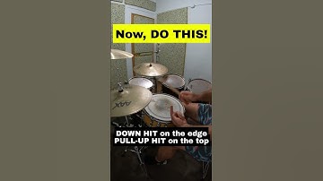 💥ACCELERATE your HI-HAT SPEED (SIMPLE HAND TECHNIQUE) #shorts#drums#drumlessons