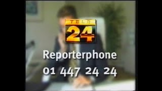 Tele 24 - Werbung, Reporterphone, Swissnews 1999