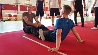 Функциональные тренировки сборной по перетягиванию каната. Russian tug war team functional training