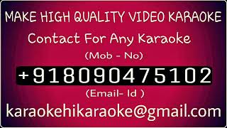 Payalein Chunmun Chunmun Karaoke High Quality Video Lyrics
