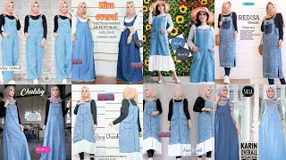 31 Trendy Hijab Overall Jeans OOTD Fashion screenshot 3