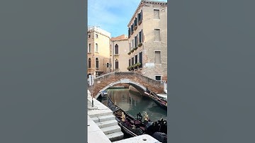 Gondolas in Venice Italy 🇮🇹