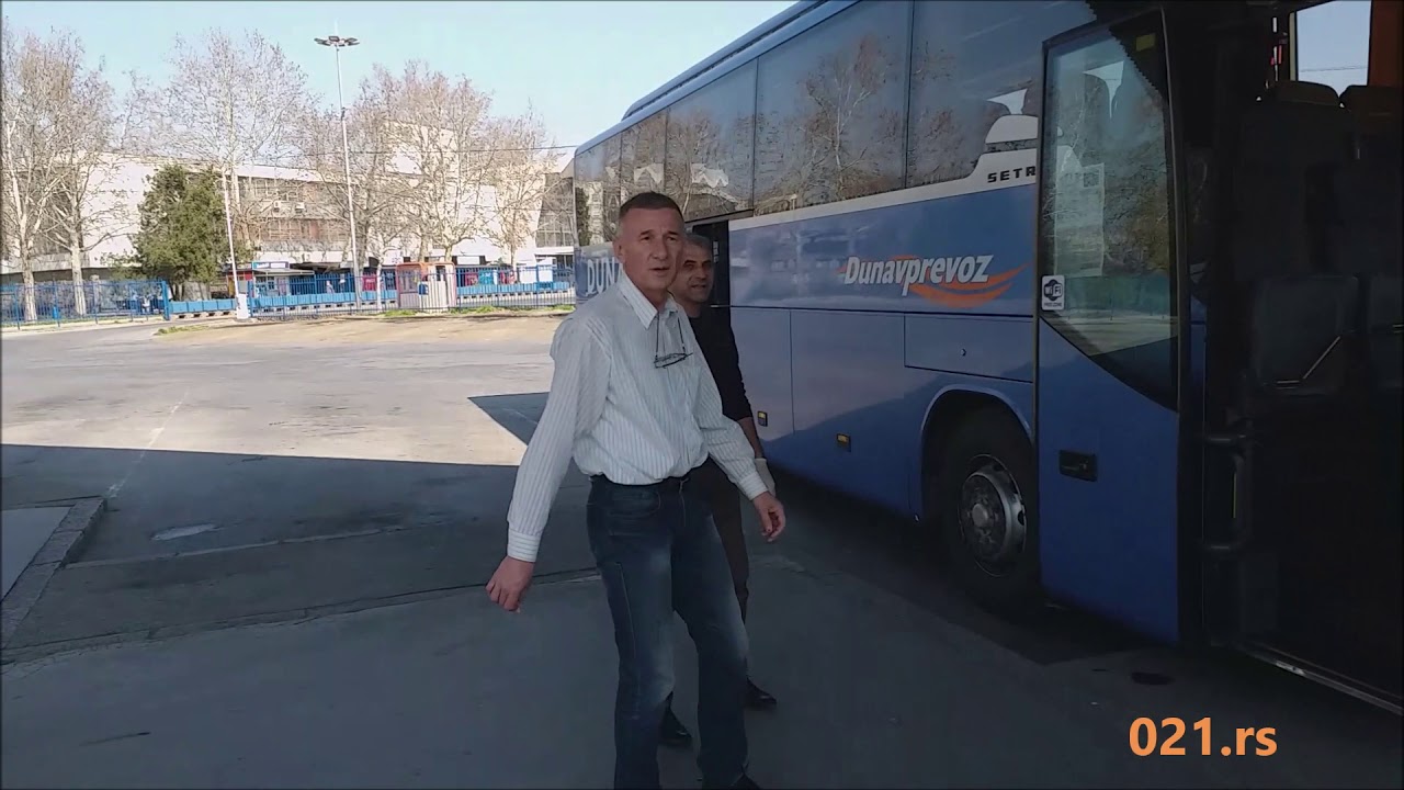 Poslednji autobus polazi sa stanice u Novom Sadu 20.03.2020.