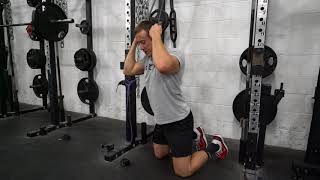 Core Strength Technique: Band Crunches