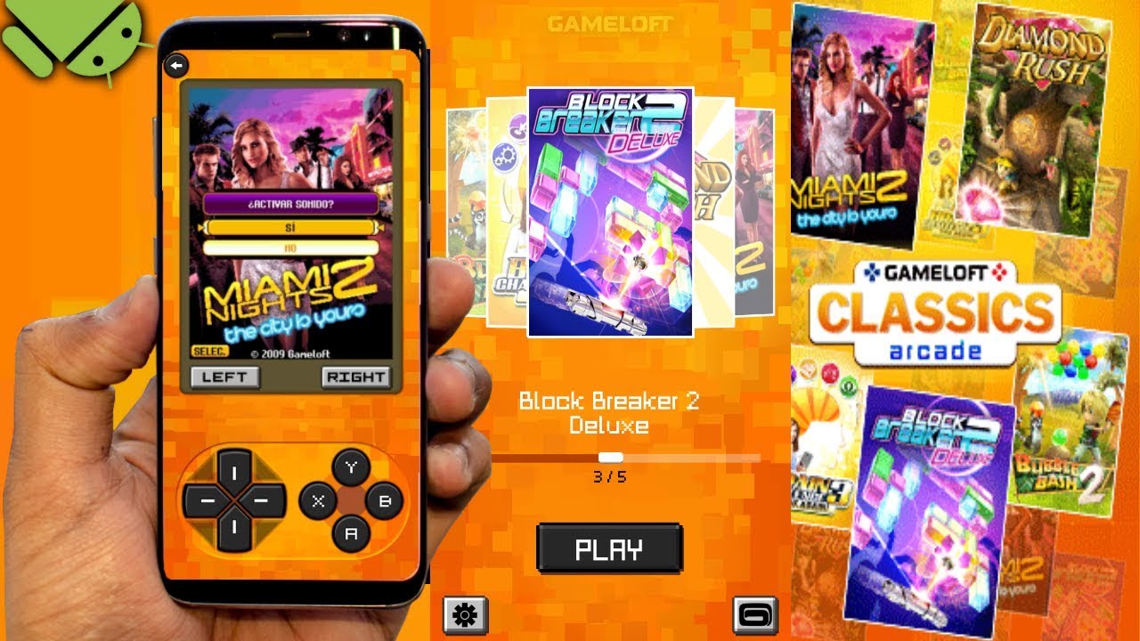Gameloft Classics Arcade ¡¡NEW OF GAMELOFT!! DOWNLOAD APK 2017 YouTube