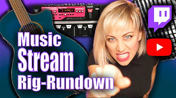 How I rig my home studio for music streaming on Twitch and Youtube