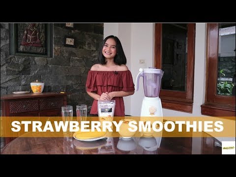 almond-strawberry-smoothie-|-resep-alá-makanlokal-|-#yukmakanlokal