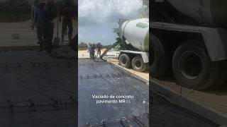 Proceso constructivo de pavimento  rígido #elconcreterocolombia #concreto #ingcivil #construccion