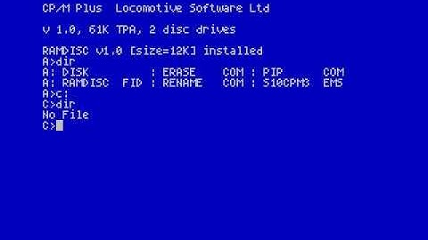 Loading of CP/M Plus from tape (with diskette formatting, FUSE emulator, original #ZxSpectrum+3 ROM)