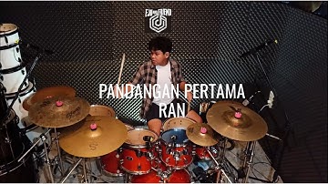 RAN - PANDANGAN PERTAMA (  Drum Cover by Justine Eju & Friends )