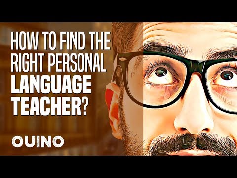 How to Find the Right Personal Language Teacher? - OUINO.com