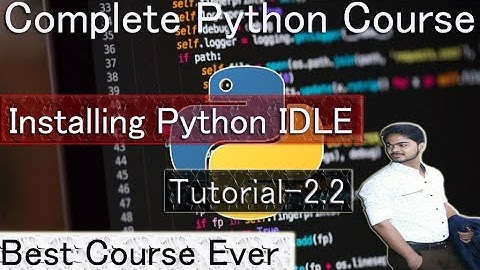 Installing Python 3.9 | Complete Python Course(2021) | python 3.9 IDLE