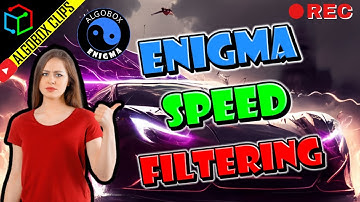 🔴 ENIGMA Speed Filtering & Gearing | ALGOBOX PRO Trading Software | Day Trading Strategy & Tips
