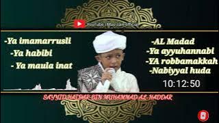 kumpulan lagu sholawat// Suara Emas // Sayyid Haidar Al-Haddar