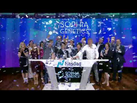 SOPHiA GENETICS SA [SOPH) Rings the Nasdaq Bell