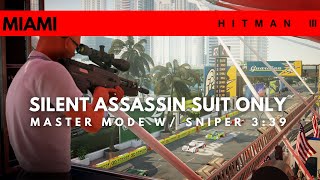 HITMAN 3 | Miami |  Easy Silent Assassin, Suit Only, Sniper Assassin, Master Mode | 3:39 screenshot 4