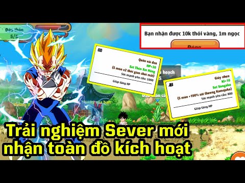 #1 Trải nghiệm sever mới | Nhập giftcode nhận 1 triệu ngọc xanh | Ngọc Rồng FA Mới Nhất