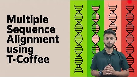 Multiple Sequence Alignments using T-Coffee !