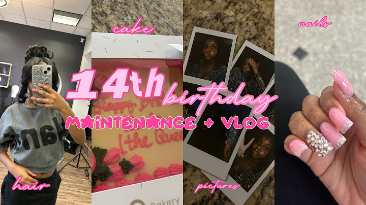 14th BIRTHDAY PREP + VLOG | hair , nails , dinner , ￼pictures ￼| Zaria Reagan