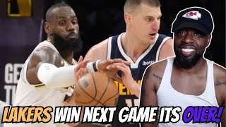 LAKERS IN 7!! #2 NUGGETS at #7 LAKERS | FULL GAME 4 HIGHLIGHTS | REACTION!!!