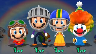 Mario Party 9 Mod - Shy Guy Vs Daisy Vs Kamek Vs Waluigi - Minigames