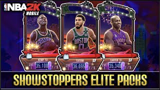 SHOWSTOPPERS GO THEME ELITE PACK OPENING!! | NBA2K Mobile 22 S4 Showstoppers Pack Opening