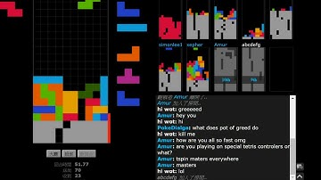 【Tetris】Jstris : Bot room clip (2017-12-07)