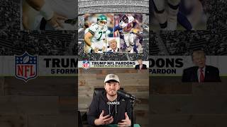 Donald Trump grants pardons to 5 former NFL players. What do you think about this? #donaldtrump #nfl