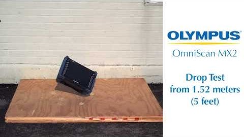 OmniScan MX2 Drop Test