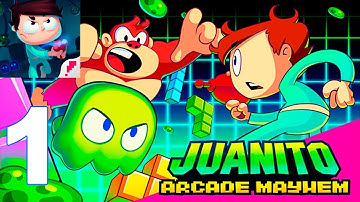 Juanito Arcade Mayhem - Walkthrough Gameplay Part 1 - Blockits 1 - 4 LVL (Android Ios)