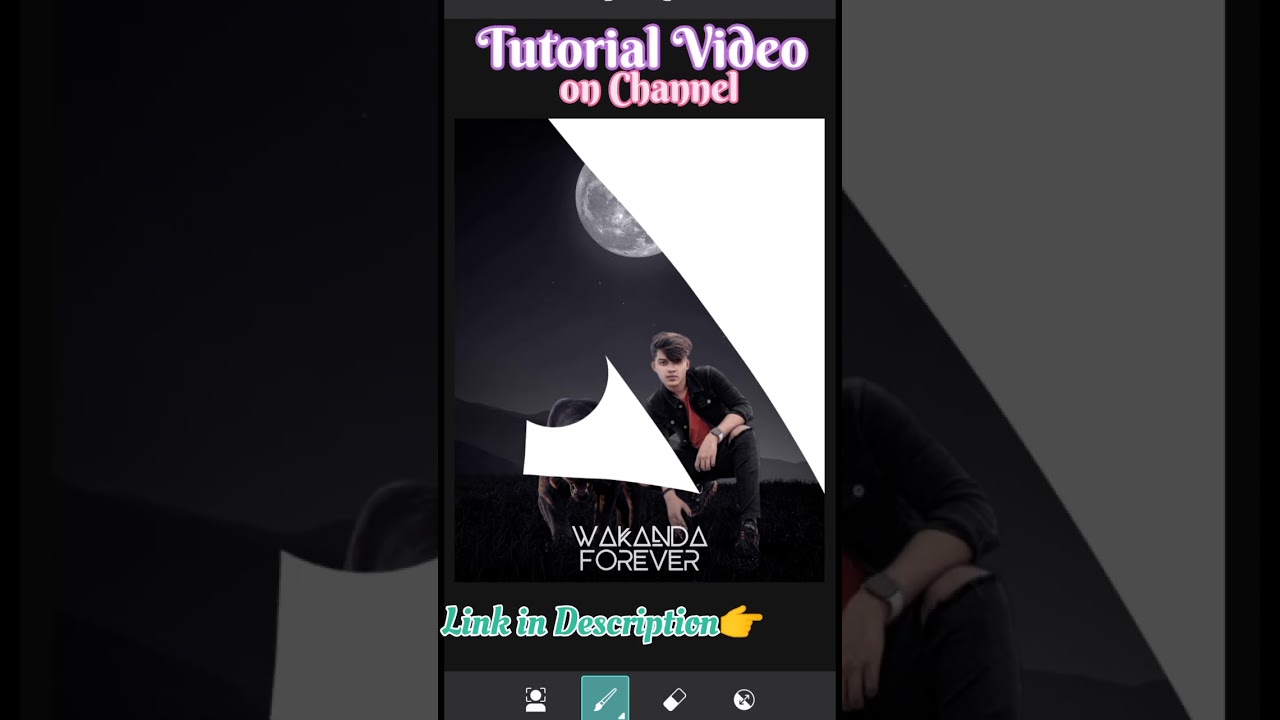 Black Panther Photo Editing || Black Panther Photo Editing Picsart 